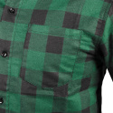 Koszula flanelowa, zielona, rozmiar L