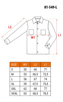 Koszula robocza DENIM, rozmiar XL 81-549 Neo