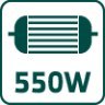 Młotowiertarka SDS+ 550W, walizka 50G365 VERTO