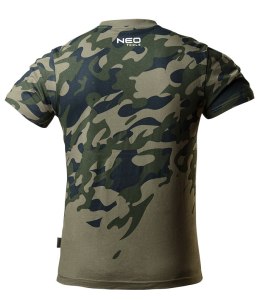 T-shirt roboczy moro CAMO, rozmiar L 81-613 NEO