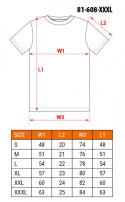 T-shirt Motosynteza XXXL, 100% bawełna single jersey