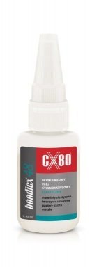 CX-80 KKlej cyjanoakrylowy elastyczny Bondicx48 50g