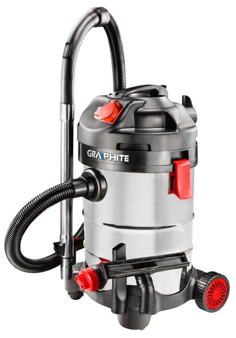 ODKURZACZ WARSZTATOWY 1500W 30L 59G607 GRAPHITE ODKURZACZ WARSZTATOWY 1500W 30L 59G607 GRAPHITE