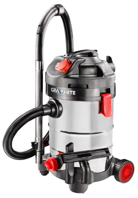 ODKURZACZ WARSZTATOWY 1500W 30L 59G607 GRAPHITE ODKURZACZ WARSZTATOWY 1500W 30L 59G607 GRAPHITE