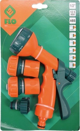 ZESTAW ZRASZAJĄCY 4CZ. NA WĄŻ 3/4" FLO 89207V FLO ZESTAW ZRASZAJĄCY 4CZ. NA WĄŻ 3/4" FLO 89207V FLO