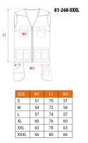 Kamizelka robocza HD Slim 81-268-XXXL Neo