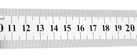 Przymiar liniowy 100 cm, stal nierdzewna Przymiar liniowy 100 cm, stal nierdzewna