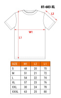 T-shirt roboczy Premium PRO, rozmiar XL