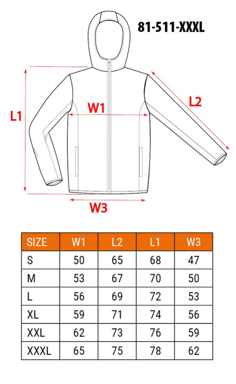 Bluza robocza PREMIUM dwuwarstwowa 81-511-XXXL Neo Bluza robocza PREMIUM dwuwarstwowa 81-511-XXXL Neo