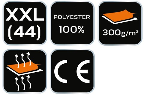 Bluza polarowa damska czarna rozmiar XXL 80-500 NE Bluza polarowa damska czarna rozmiar XXL 80-500 NE