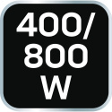 Kwarcowy promiennik podczerwieni 400W/800W 90-112