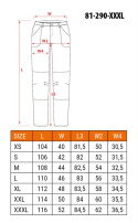 Spodnie robocze PREMIUM,4 way stretch 81-290-XXXL Neo