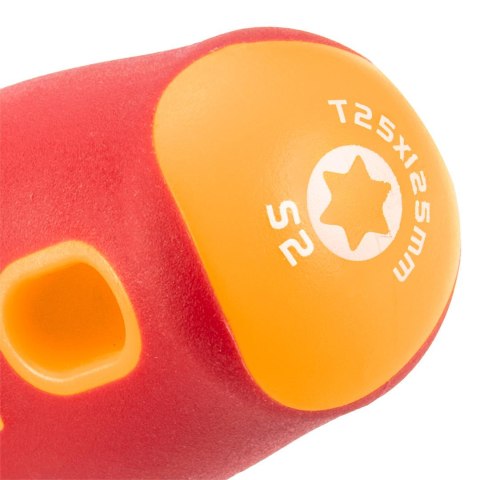 Wkrętak Torx 1000V,T25 x 125 mm 04-074 Wkrętak Torx 1000V,T25 x 125 mm 04-074