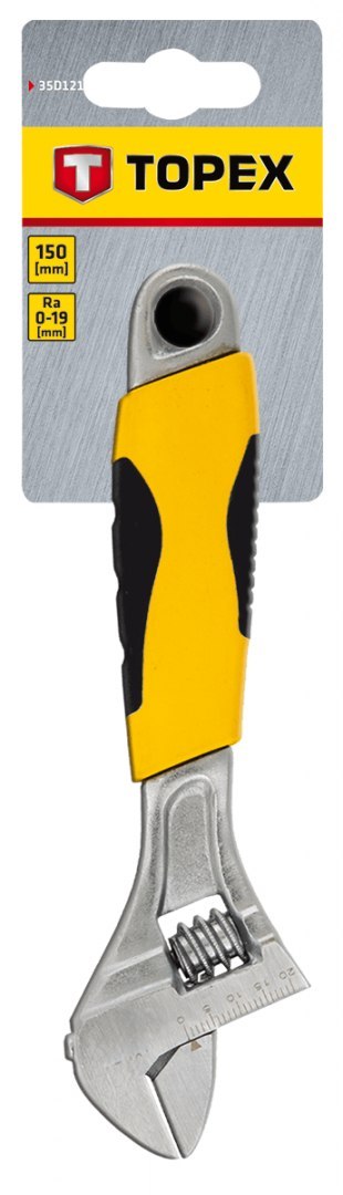 KLUCZ NASTAWNY 150mm 0-20mm 35D121 TOPEX KLUCZ NASTAWNY 150mm 0-20mm 35D121 TOPEX