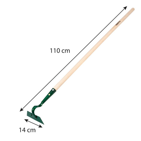 Motyka trapezowa 14 cm trzon drewniany 15G039 Verto Motyka trapezowa 14 cm trzon drewniany 15G039 Verto