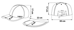 Czapka z daszkiem 81-637 Neo