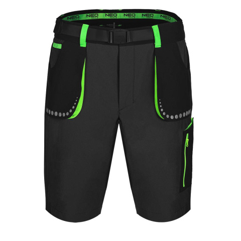 Krótkie spodenki PREMIUM, 4 way stretch, czarne, rozmiar XL Krótkie spodenki PREMIUM, 4 way stretch, czarne, rozmiar XL