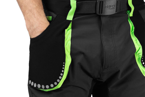 Krótkie spodenki PREMIUM, 4 way stretch, czarne, rozmiar X Krótkie spodenki PREMIUM, 4 way stretch, czarne, rozmiar X