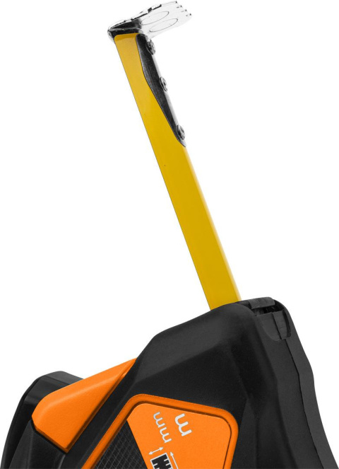 Miara zwijana stalowa 5 m x 19 mm, auto blokada, przycisk Miara zwijana stalowa 5 m x 19 mm, auto blokada, przycisk