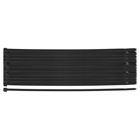 Opaski zaciskowe EXTREME 4.8 x 300 mm, czarne Opaski zaciskowe EXTREME 4.8 x 300 mm, czarne
