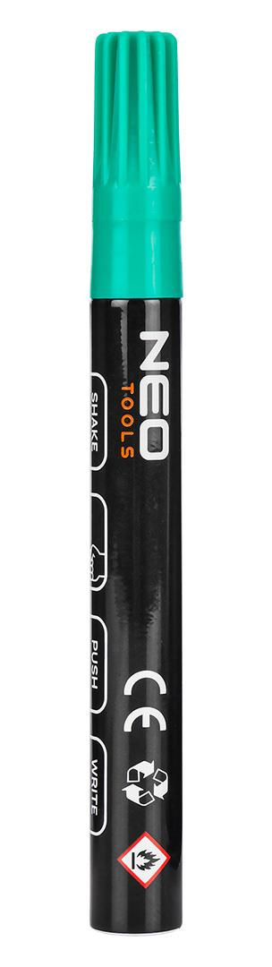 Marker budowlany gruby, 4 kolory, permanentny, wodoodniowy, 4 szt Marker budowlany gruby, 4 kolory, permanentny, wodoodniowy, 4 szt