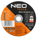 Tarcze tnące do metalu/INOX 125 x 1.0 x 22,2mm