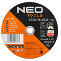 Tarcze tnące do metalu/INOX 230 x 1.9 x 22,2mm, 41 A46-S-BF, 25 szt. kartonik.