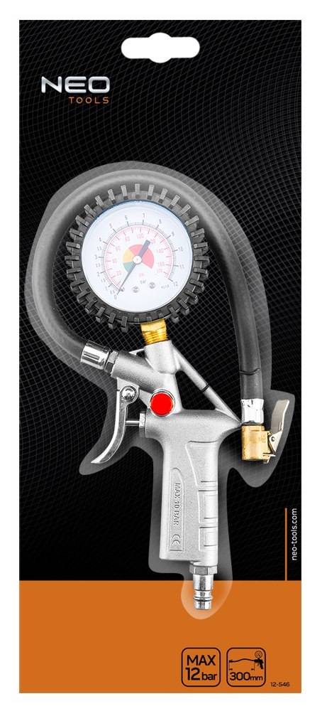 PISTOLET DO POMPOWANIA MANOMETR 12-546 NEO PISTOLET DO POMPOWANIA MANOMETR 12-546 NEO