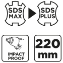 Adapter SDS MAX na SDS