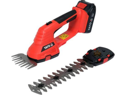 NOŻYCE DO TRAWY I ŻYWOPŁOTU 18V + 2 AH + ŁAD. YT-828355 NOŻYCE DO TRAWY I ŻYWOPŁOTU 18V + 2 AH + ŁAD. YT-828355
