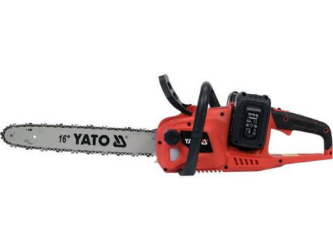 PILARKA ŁAŃCUCHOWA 16" 2X18V BEZSZCZOTKOWA + 2X4AH + PODWÓJNA ŁADOWARKA YT-828131 PILARKA ŁAŃCUCHOWA 16" 2X18V BEZSZCZOTKOWA + 2X4AH + PODWÓJNA ŁADOWARKA YT-828131