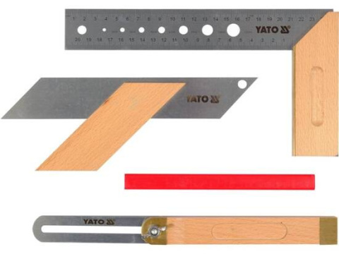 ZESTAW KĄTOWNIKÓW STOLARSKICH 3 SZT YT-70823 YATO ZESTAW KĄTOWNIKÓW STOLARSKICH 3 SZT YT-70823 YATO