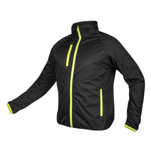 KURTKA MIX&MATCH SOFTSHELL, CZARNO-ŻÓŁTA, ROZMIAR M KURTKA MIX&MATCH SOFTSHELL, CZARNO-ŻÓŁTA, ROZMIAR M