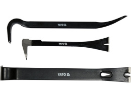ŁOMY Z WYCIĄGACZAMI, ZESTAW 3 SZT. YT-47303 YATO
