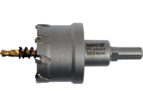 OTWORNICA TCT DO METALU 45MM YT-44064 YATO OTWORNICA TCT DO METALU 45MM YT-44064 YATO
