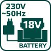 Nożyce do żywopłotu akumulatorowe VES 18V BEZ AKU Nożyce do żywopłotu akumulatorowe VES 18V BEZ AKU