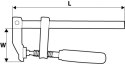 ŚCISK STOLARSKI 120x800mm 12A128 TOPEX