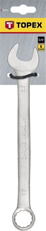 Klucz płasko-oczkowy 27 x 310 mm 35D721 TOPEX Klucz płasko-oczkowy 27 x 310 mm 35D721 TOPEX