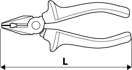 Szczypce uniwersalne 180 mm 32D123 TOPEX Szczypce uniwersalne 180 mm 32D123 TOPEX