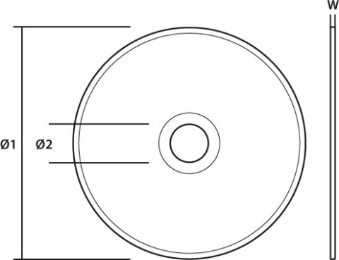 Tarcza tnąca do metalu 355x3.0x25.4 mm 57H738 Tarcza tnąca do metalu 355x3.0x25.4 mm 57H738