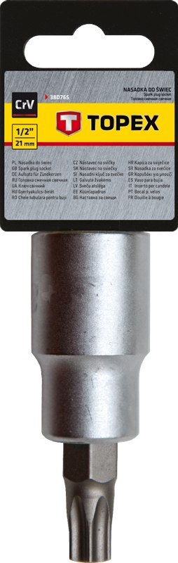 Nasadka Torx 1/2", T60 x 60 mm Nasadka Torx 1/2", T60 x 60 mm