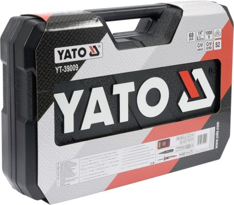 ZESTAW NARZĘDZI DLA ELEKTRYKÓW 68CZ. YT-39009 YATO ZESTAW NARZĘDZI DLA ELEKTRYKÓW 68CZ. YT-39009 YATO