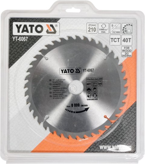 TARCZA WIDIOWA 210X40TX30MM TARCZA WIDIOWA 210X40TX30MM