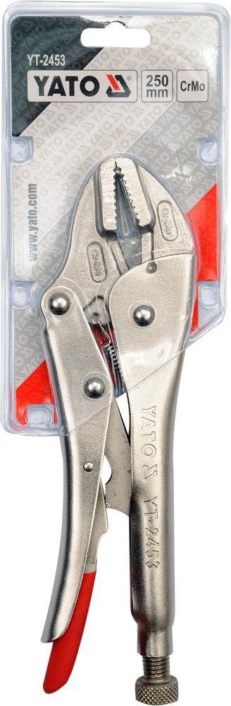 SZCZYPCE ZACISKOWE MORSA PŁASKIE 180MM YT-2452 YAT SZCZYPCE ZACISKOWE MORSA PŁASKIE 180MM YT-2452 YAT