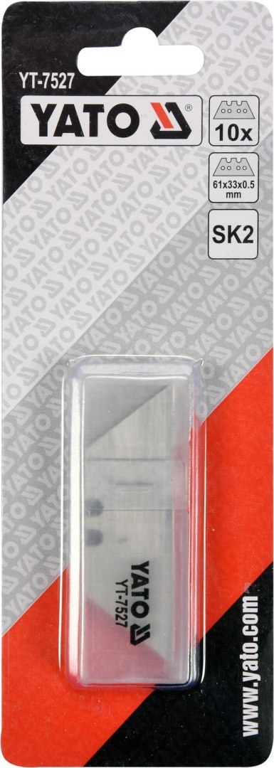 OSTRZA TRAPEZOWE 10SZT OSTRZA TRAPEZOWE 10SZT