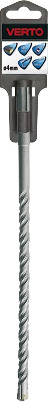 Wiertło do betonu SDS Plus, 8 x 210 mm, S4, quatro Wiertło do betonu SDS Plus, 8 x 210 mm, S4, quatro