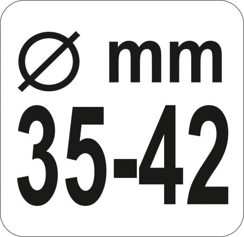 KLUCZ DO DRĄŻKÓW KIEROWNICZYCH 35-42MM YT-06160 YA KLUCZ DO DRĄŻKÓW KIEROWNICZYCH 35-42MM YT-06160 YA