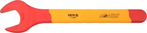 KLUCZ PŁASKI IZOLOWANY 17MM VDE YT-20961 YATO