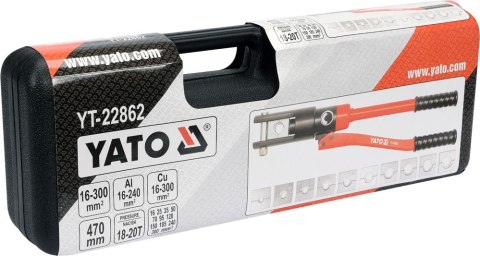 SZCZYPCE DO ZACISKANIA KOŃC. 10-120MM2 YT-22860 YA SZCZYPCE DO ZACISKANIA KOŃC. 10-120MM2 YT-22860 YA