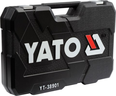 ZESTAW NARZĘDZIOWY 1/2" 122CZ. XXL YT-38901 YATO ZESTAW NARZĘDZIOWY 1/2" 122CZ. XXL YT-38901 YATO